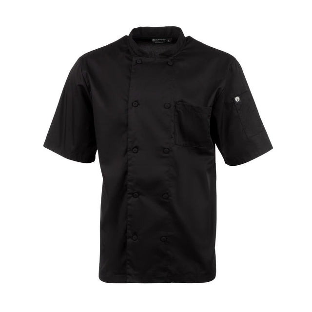 Chefs Works Montreal Unisex Chef Jacket Black 3XL