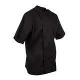 Chefs Works Montreal Unisex Chef Jacket Black XS