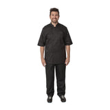 Chefs Works Montreal Unisex Chef Jacket Black S