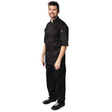 Chefs Works Montreal Unisex Chef Jacket Black 3XL