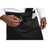 B131 Whites Short Bistro Apron