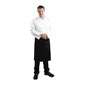 B133 Regular Bistro Apron Black With Pocket