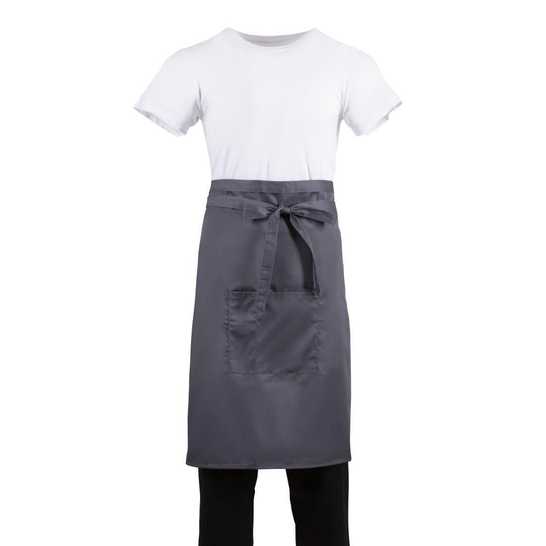 B158 Whites Regular Bistro Apron