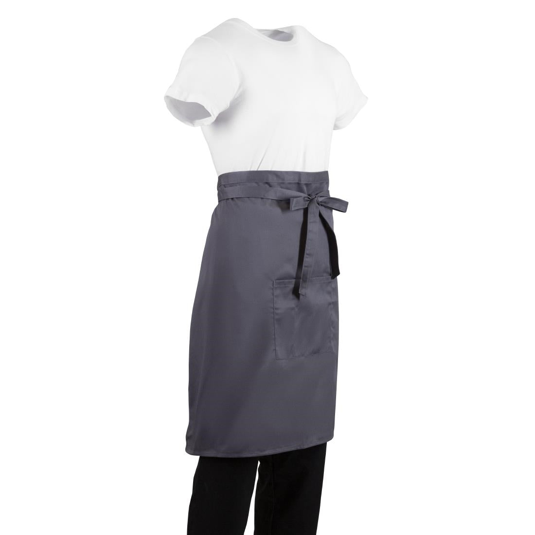 B158 Whites Regular Bistro Apron