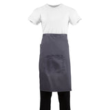 B158 Whites Regular Bistro Apron