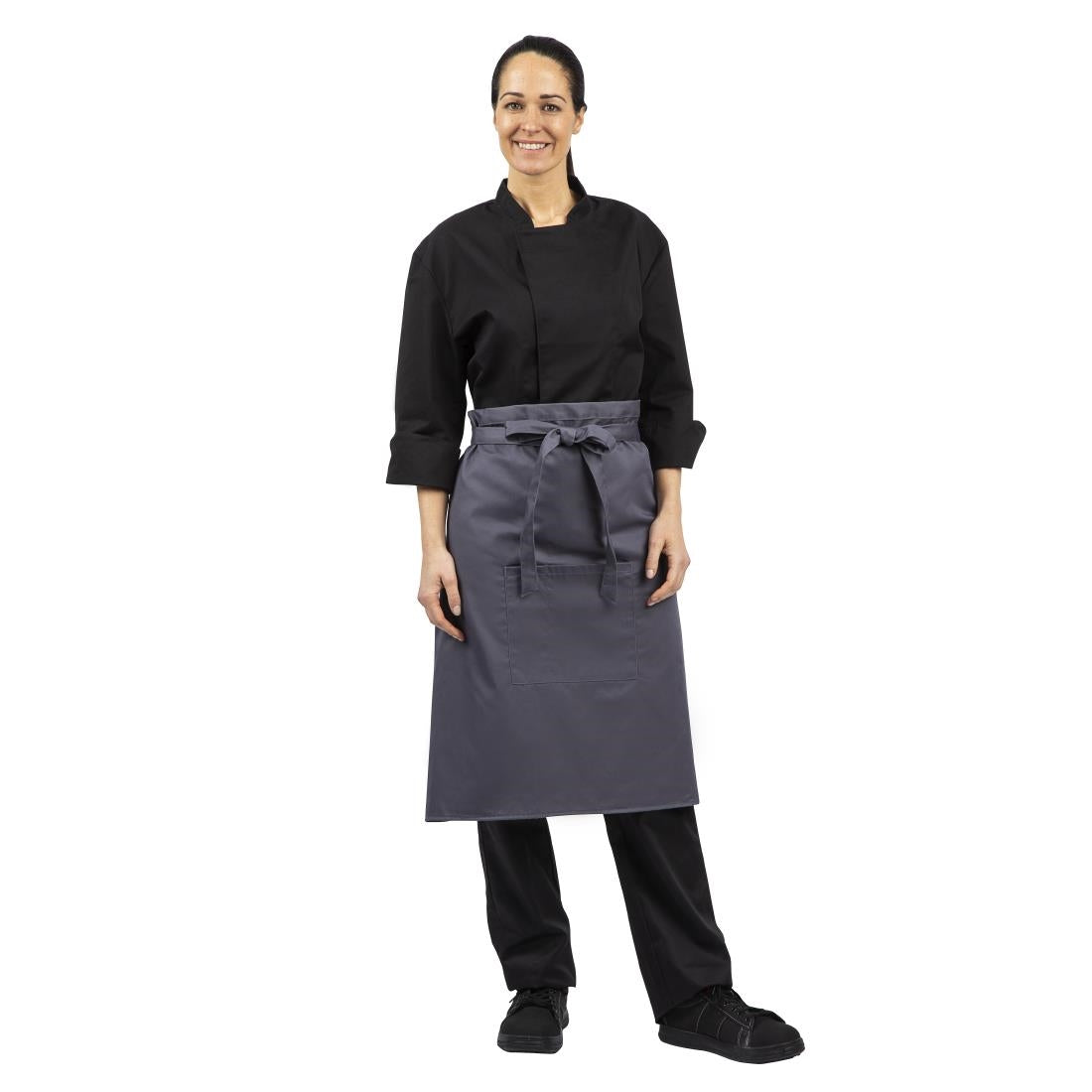 B158 Whites Regular Bistro Apron