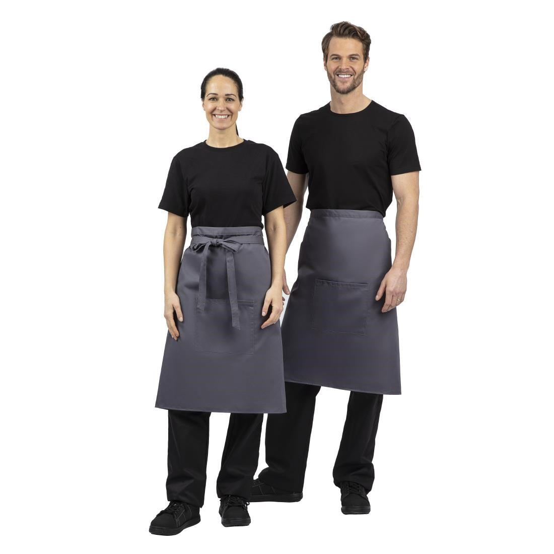 B158 Whites Regular Bistro Apron