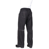 B187 Chef Works Unisex Cool Vent Baggy Chefs Trousers Black