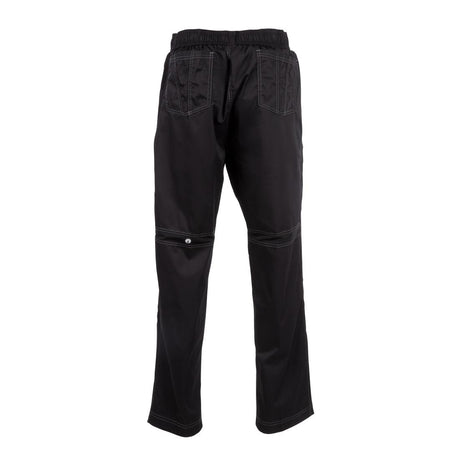 Chef Works Unisex Cool Vent Baggy Chefs Trousers Black M