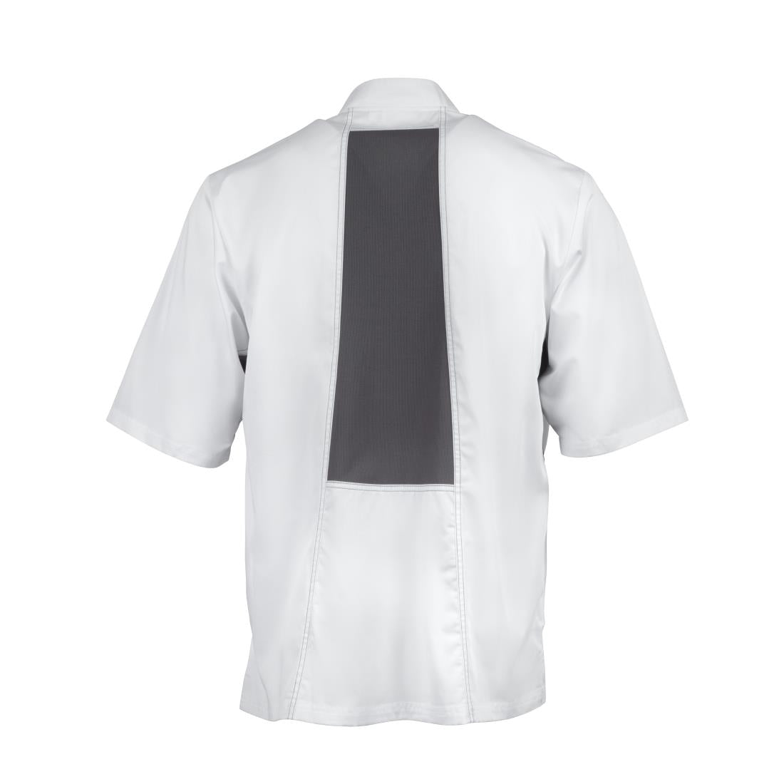 B205-M Chef Works Valais Signature Series Unisex Chefs Jacket White M
