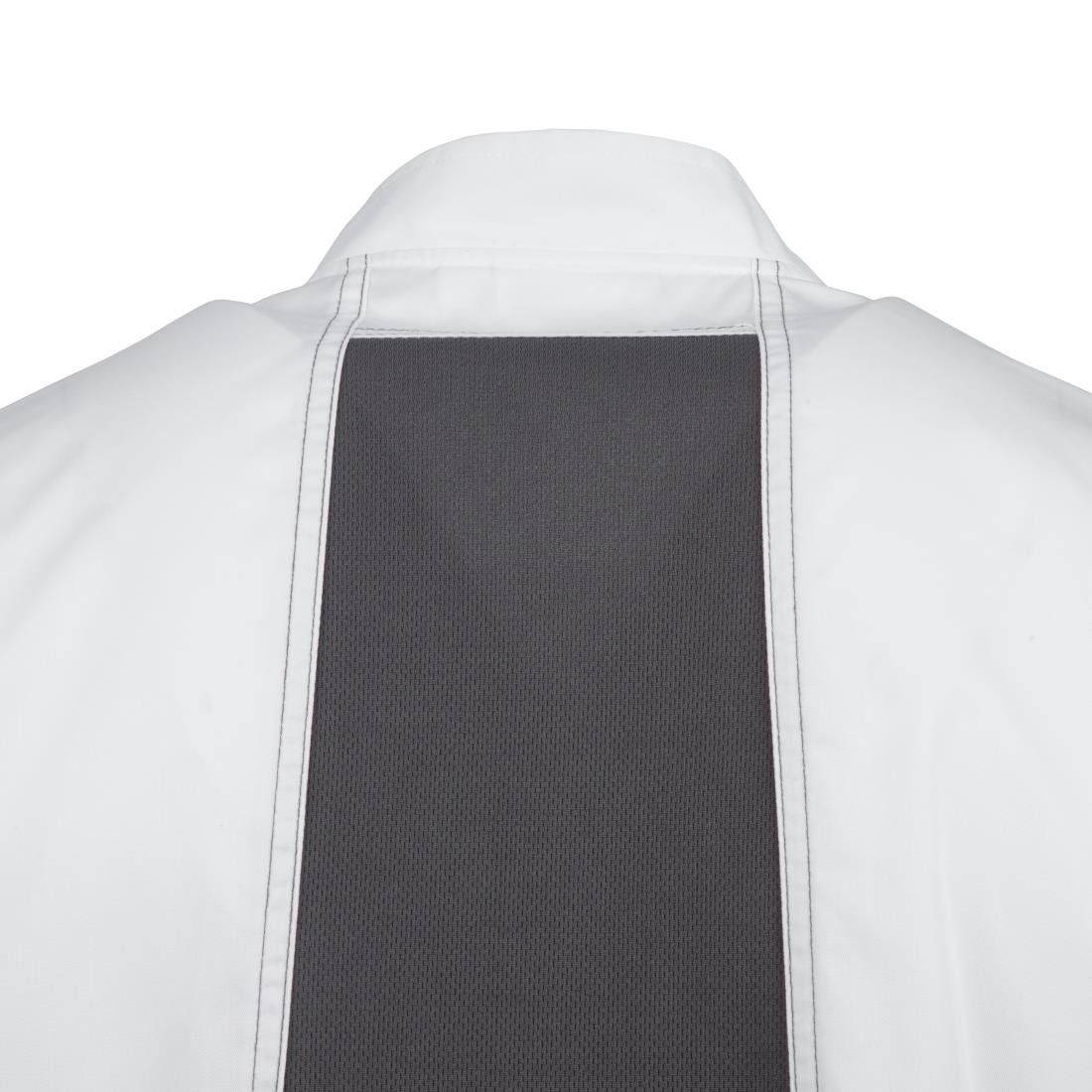 B205-XL Chef Works Valais Signature Series Unisex Chefs Jacket White XL