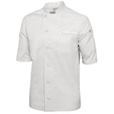 B205-M Chef Works Valais Signature Series Unisex Chefs Jacket White M