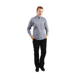 B217-XS Chef Works Womens Gingham Shirt Black XS - JD Catering Equipment Solutions Ltd