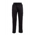 Chef Works Unisex Classic Fit Cargo Chefs Trousers Black M