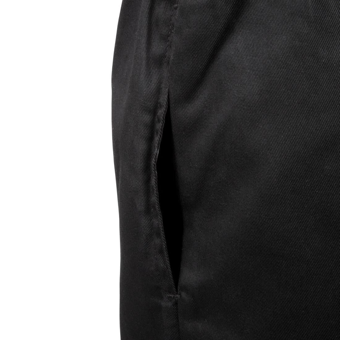 B223 Chef Works Womens Basic Baggy Chefs Trousers Black