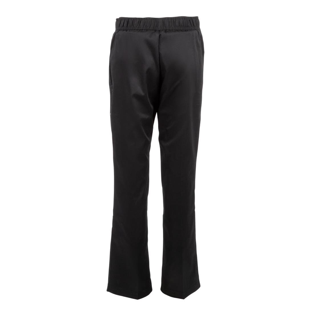 B223 Chef Works Womens Basic Baggy Chefs Trousers Black