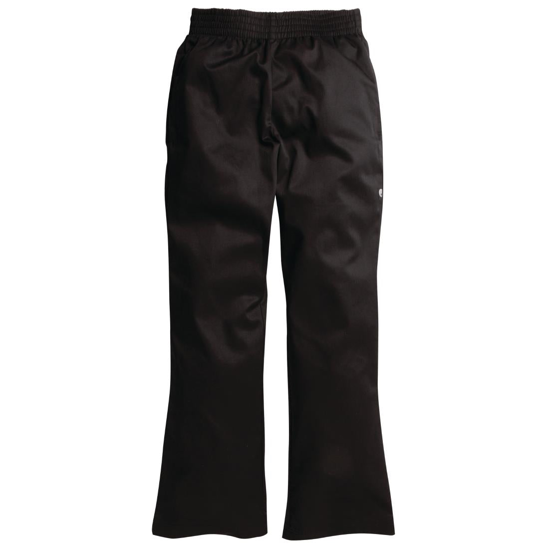 Chef Works Womens Basic Baggy Chefs Trousers Black 3XL