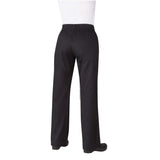 B223 Chef Works Womens Basic Baggy Chefs Trousers Black