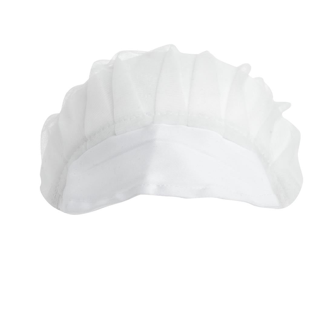 B226 Whites Net Peaked Hat White