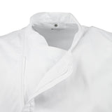 B471-XS Chef Works Springfield Zipper Mens Chefs Jacket White XS