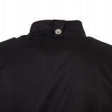 B472-XXL Chef Works Springfield Zipper Mens Chefs Jacket Black XXL