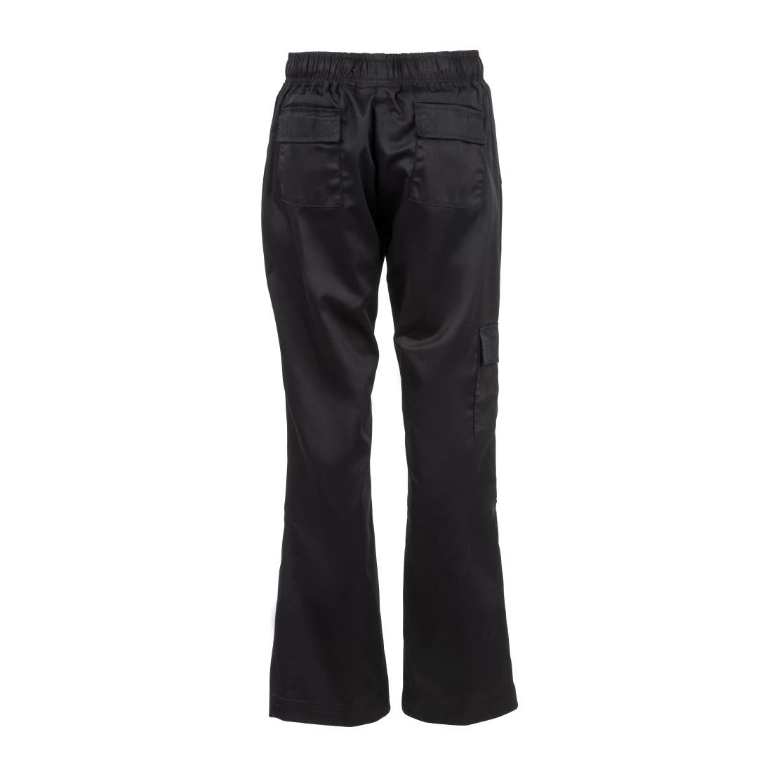 Chef Works Womens Cargo Chefs Trousers Black XL