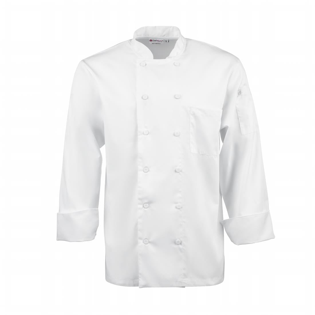 Chef Works Calgary Unisex Chef Jacket White M