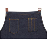 B721 Chef Works Urban Memphis Bib Apron Indigo