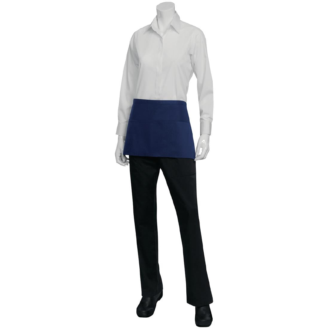 Chef Works Waist Apron Royal Blue