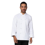 BA046-XS Chef Works Le Mans Recycled Chef Jacket White XS