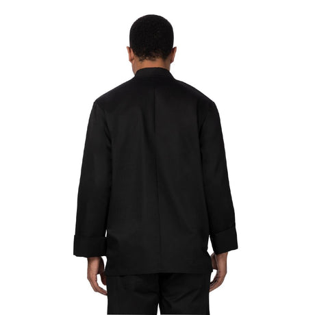 BA047-L Chef Works Le Mans Recycled Chef Jacket Black L