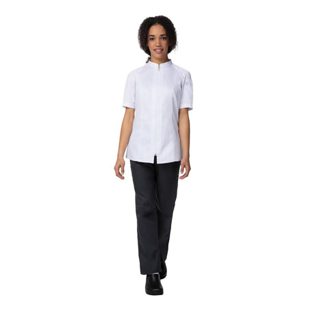 BA070-2XL Chef Works Arcadia Sustainable Chef Jacket White 2XL