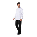 BA071-M Chef Works Tulum Sustainable Chef Jacket White M