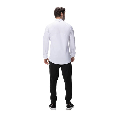 BA071-M Chef Works Tulum Sustainable Chef Jacket White M