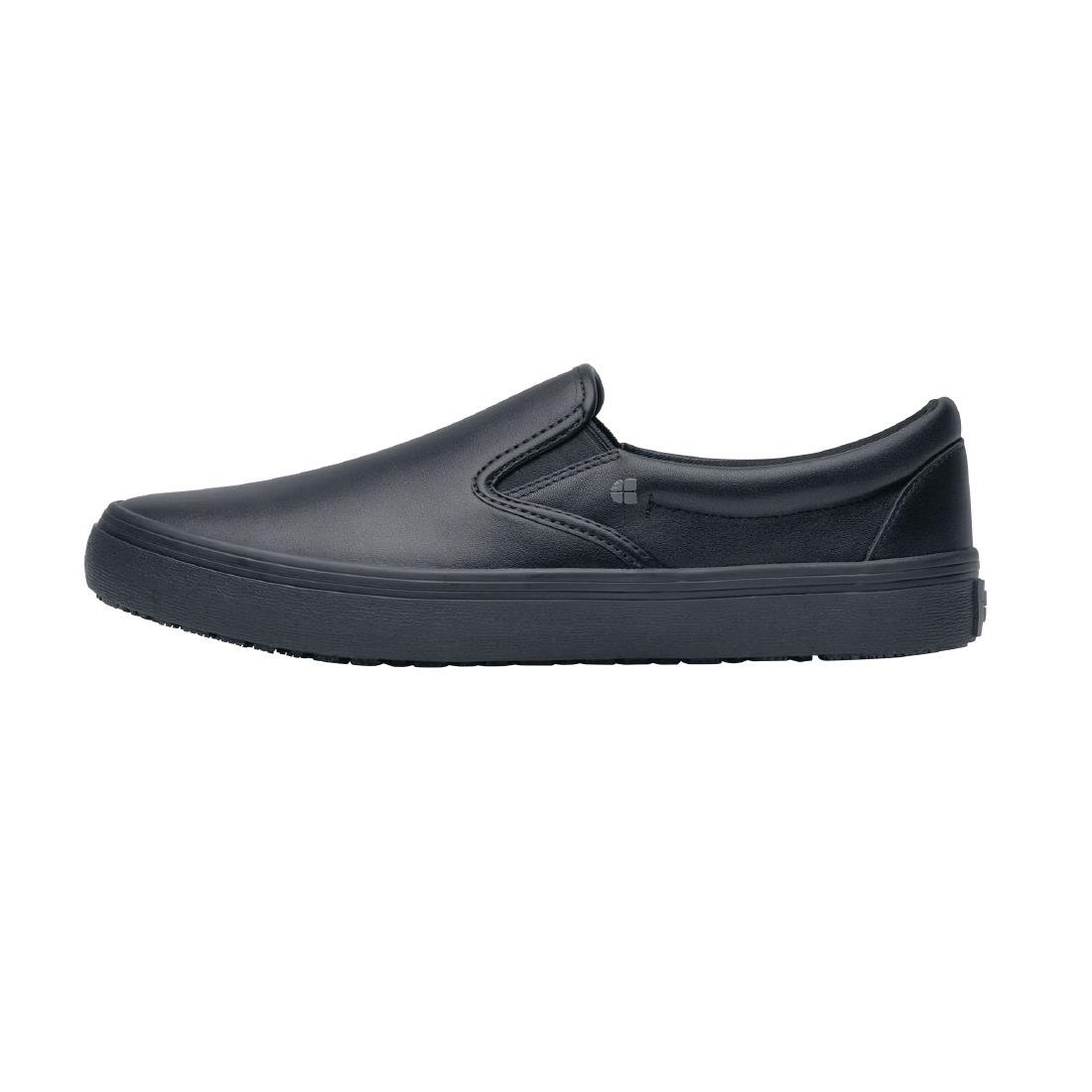 BA094-45 Shoes For Crews Merlin Slip-On Shoes Black Size 45