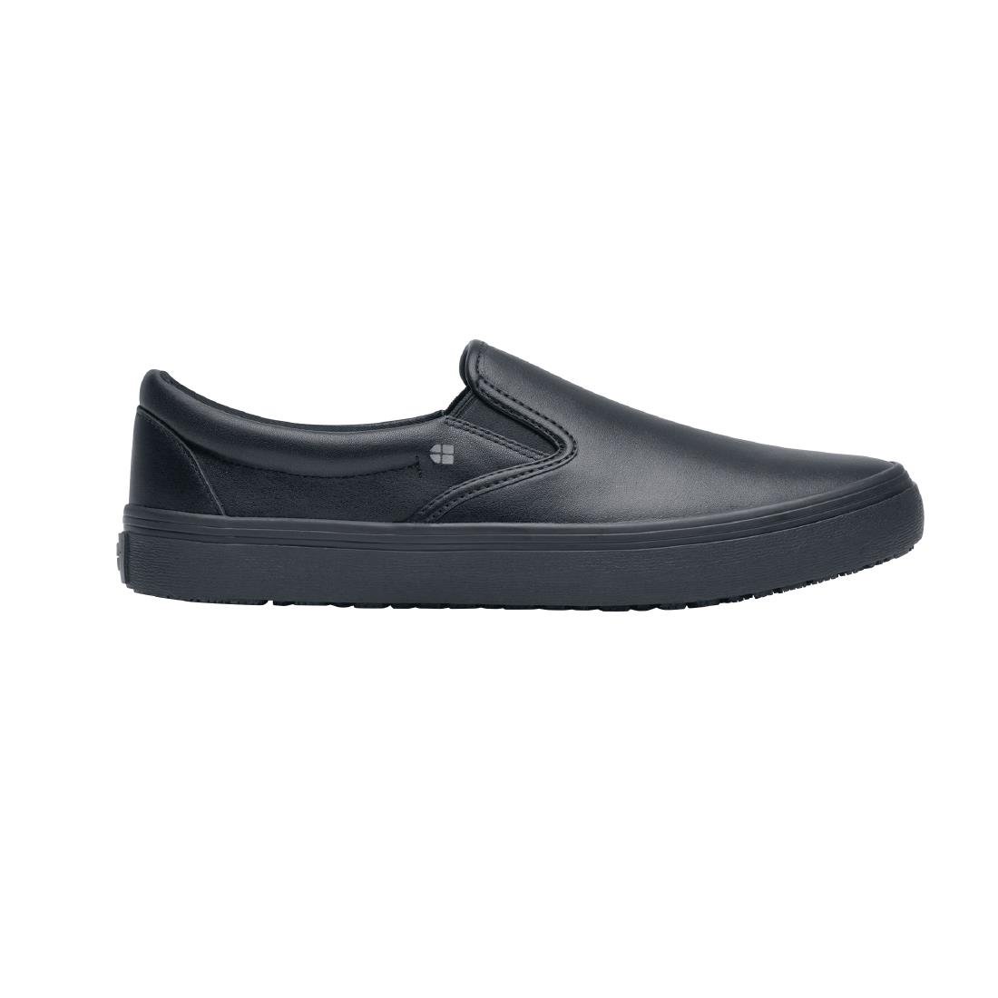 BA094-45 Shoes For Crews Merlin Slip-On Shoes Black Size 45