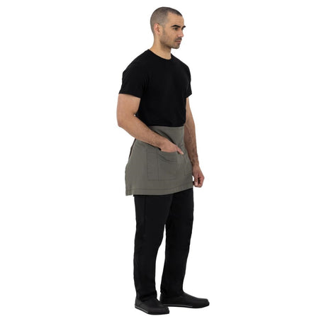 BA117 Southside Cotton Canvas Waist Apron Khaki