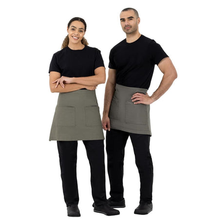 BA117 Southside Cotton Canvas Waist Apron Khaki