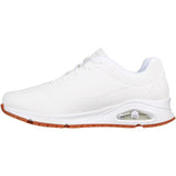 BA156-47.5 Skechers Mens UNO Slip Resistant Trainers 47.5 White