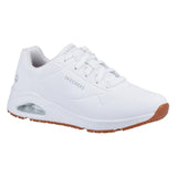 BA156-47.5 Skechers Mens UNO Slip Resistant Trainers 47.5 White