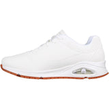 BA156-47.5 Skechers Mens UNO Slip Resistant Trainers 47.5 White