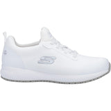 BA157-41 Skechers Slip Resistant Squad Myton Trainers White 41