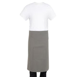 BA164 Southside Cotton Canvas Bistro Apron Khaki