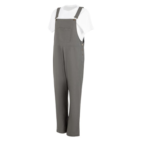 BA173-M Southside Bib & Brace Cotton Canvas Dungarees Khaki Black M