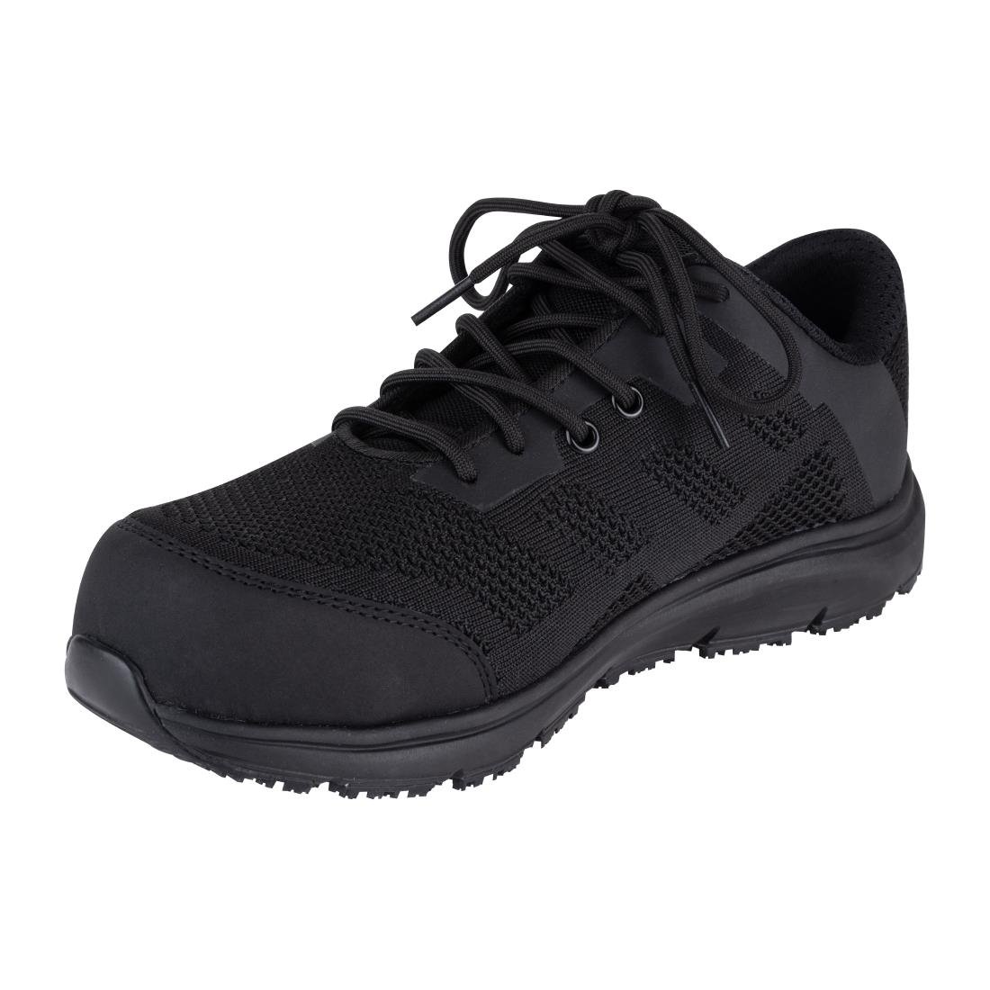 BA177-42 Slipbuster Safety Mesh Trainer Super Comfort Sole Black - Size 42