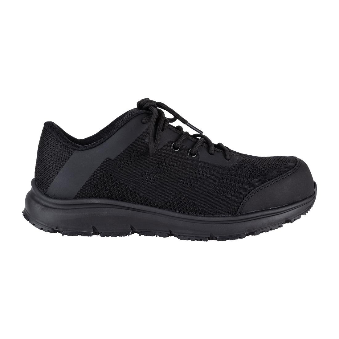 BA177-40 Slipbuster Safety Mesh Trainer Super Comfort Sole Black - Size 40