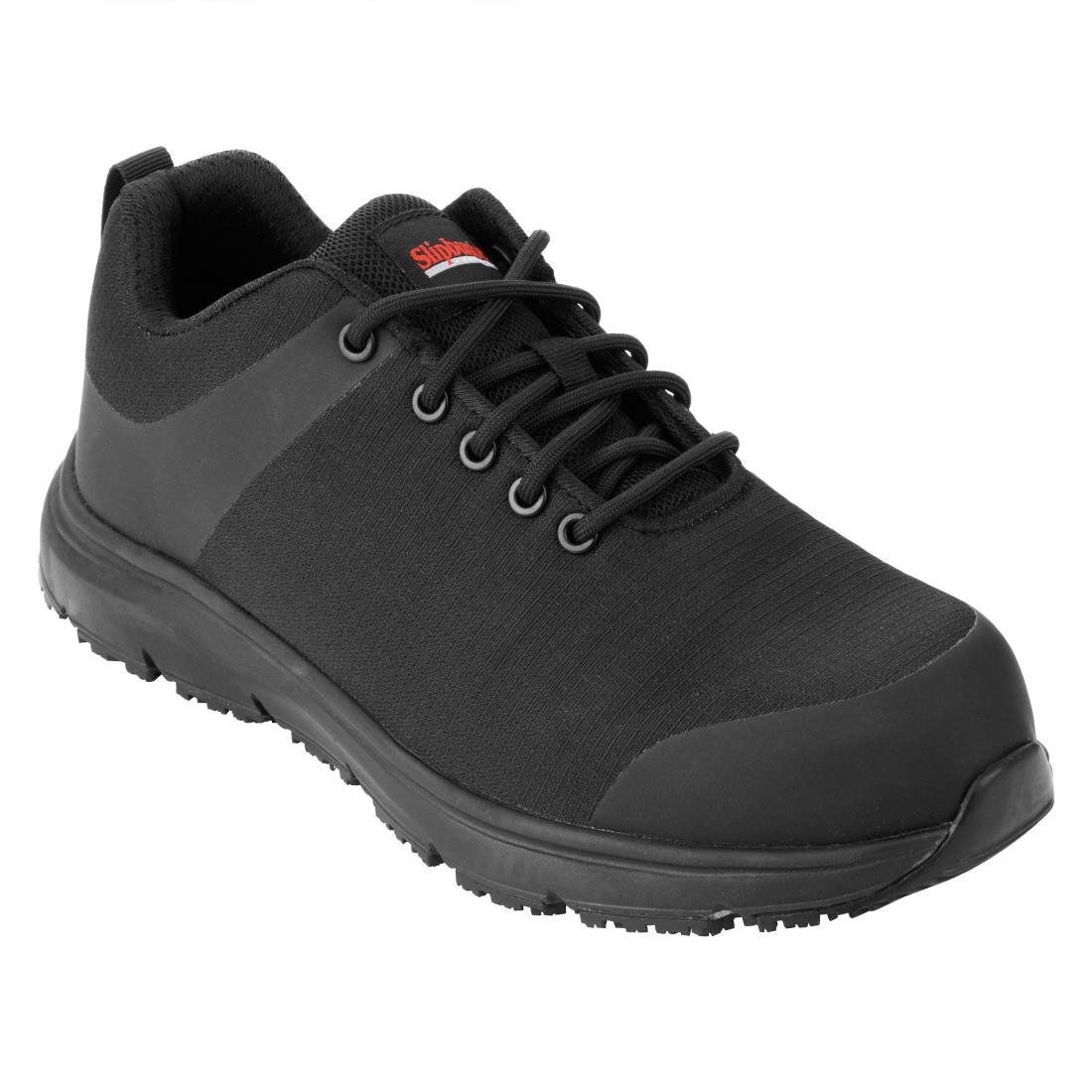 BA178-43 Slipbuster Flyknit Mesh Safety Trainers Black Size 43