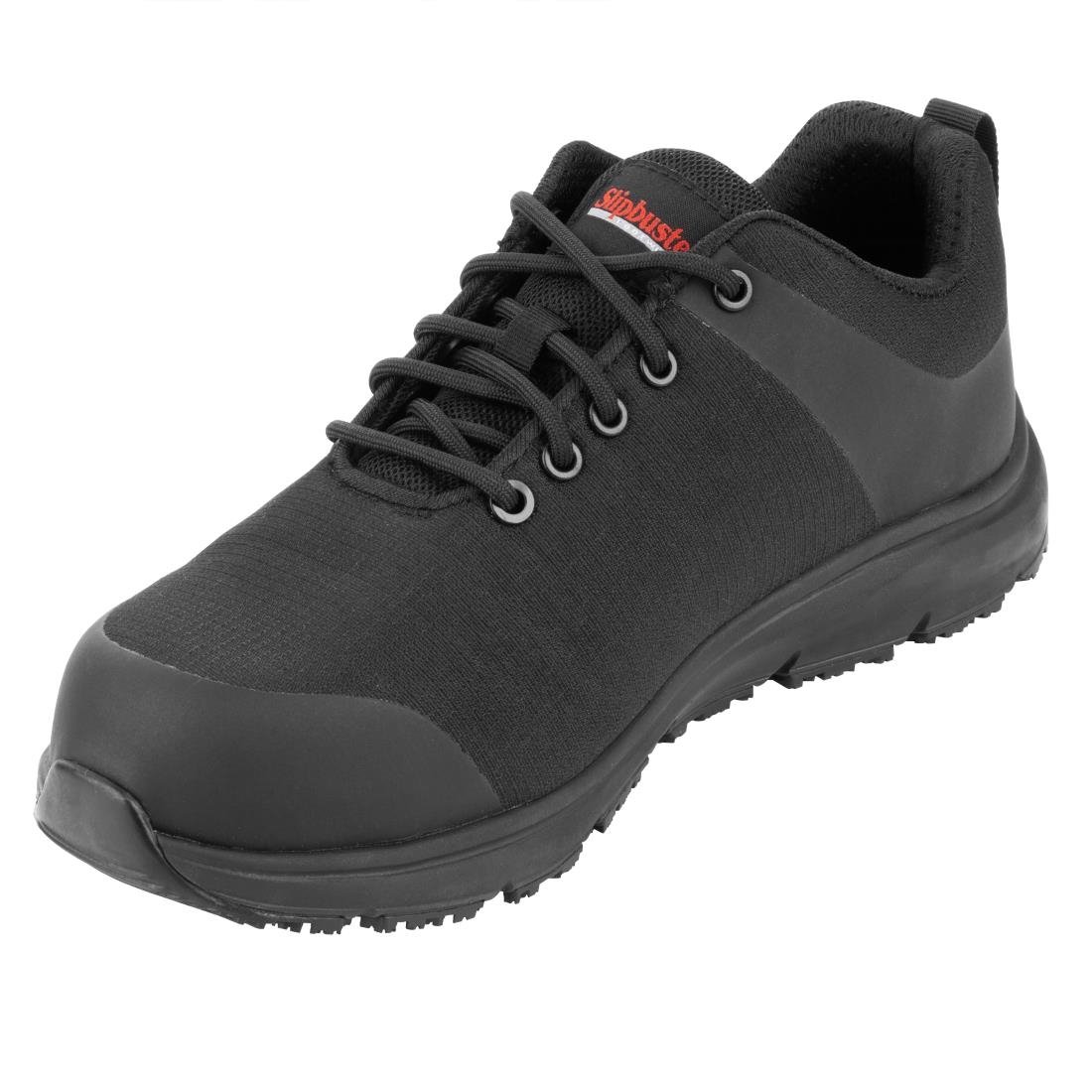 BA178-40 Slipbuster Flyknit Mesh Safety Trainers Black Size 40
