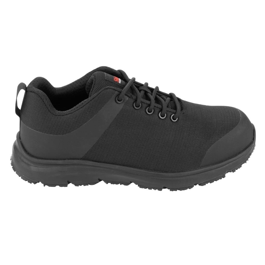 BA178-42 Slipbuster Flyknit Mesh Safety Trainers Black Size 42