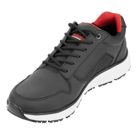 BA179-38 Slipbuster Microfibre Trainer Super Comfort Sole Black - Size 38